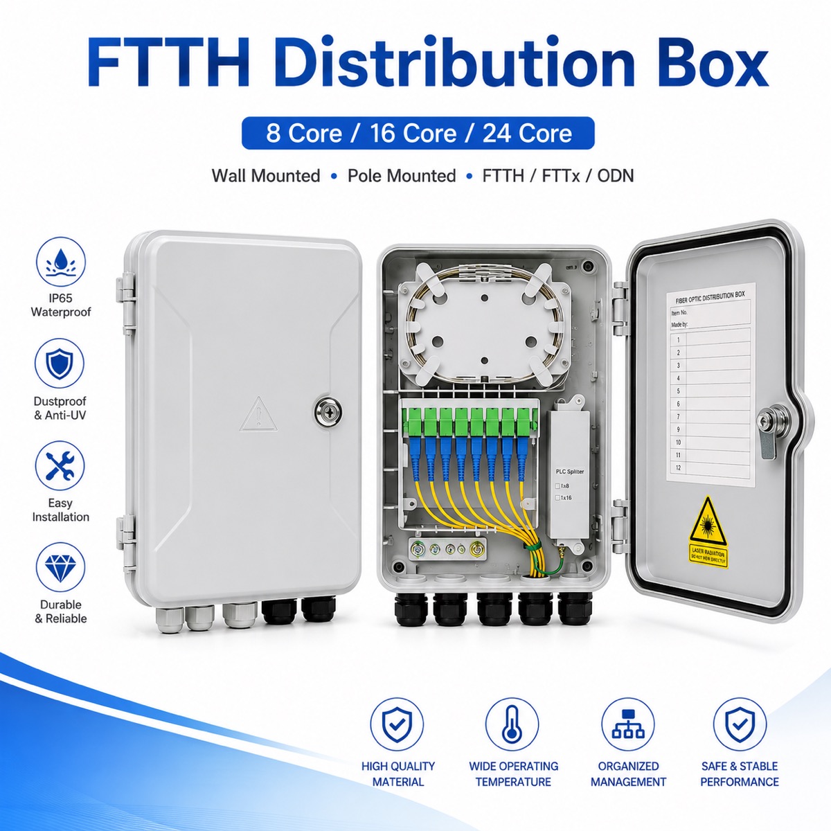FTTH Distribution Box